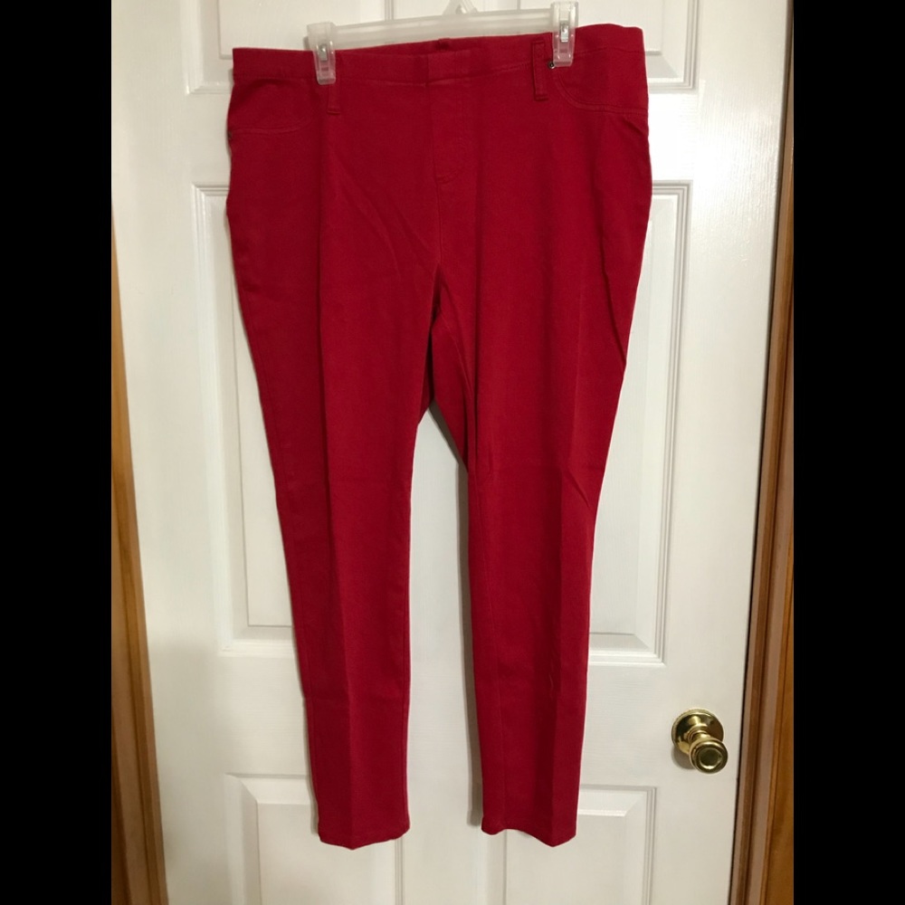 Red Faded Glory Jeggings